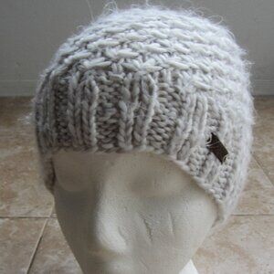 Adidas Climawarm White & Gray Knit Beanie